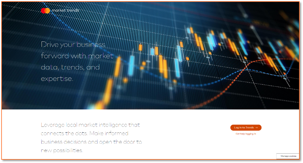 Market Trends Login Screenshot